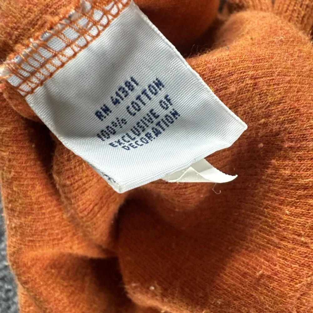 Polo Ralph Lauren Sweater Mens 2XL Orange 1/4 Zip Pullover Mock Neck Preppy
